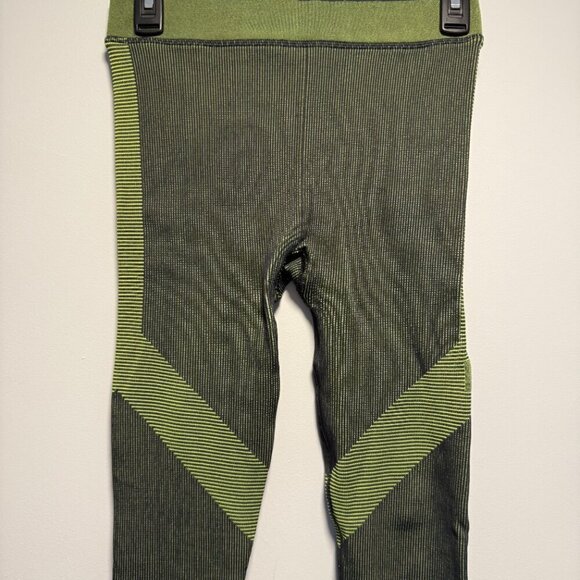 Alo Yoga Illusion Seamless High-Waist Legging Small Anthracite/Highlighter - Picture 4 of 7